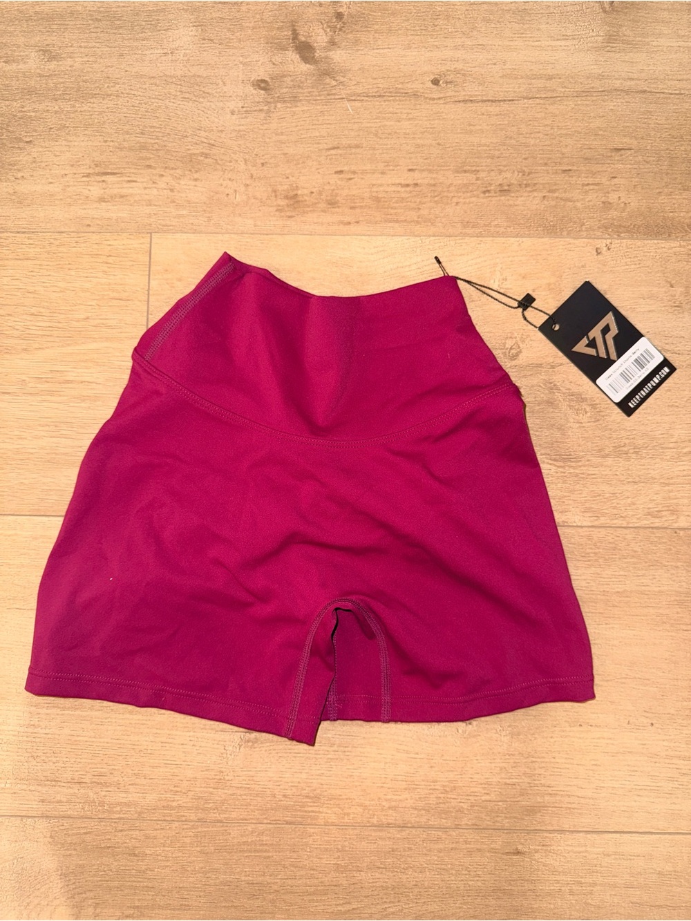 High-Rise Fuchsia Women’s Shorts